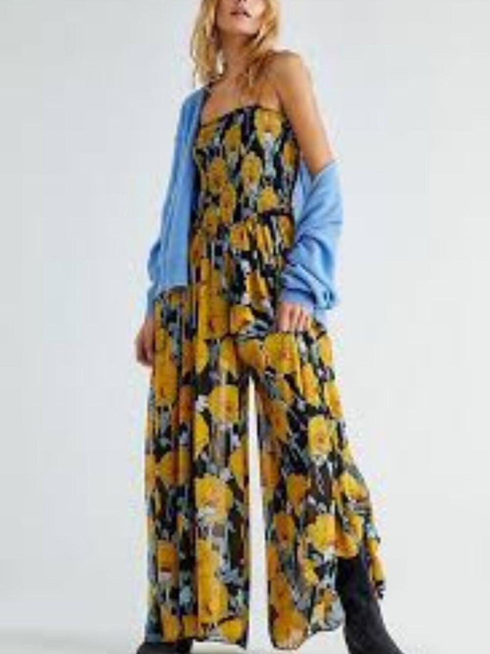 42- NWT FREE PEOPLE SOPHIA JUMPSUIT - Picture 3 of 12